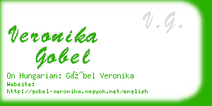 veronika gobel business card